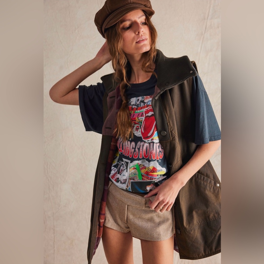 Free People We the Free Benny Waxed Vest